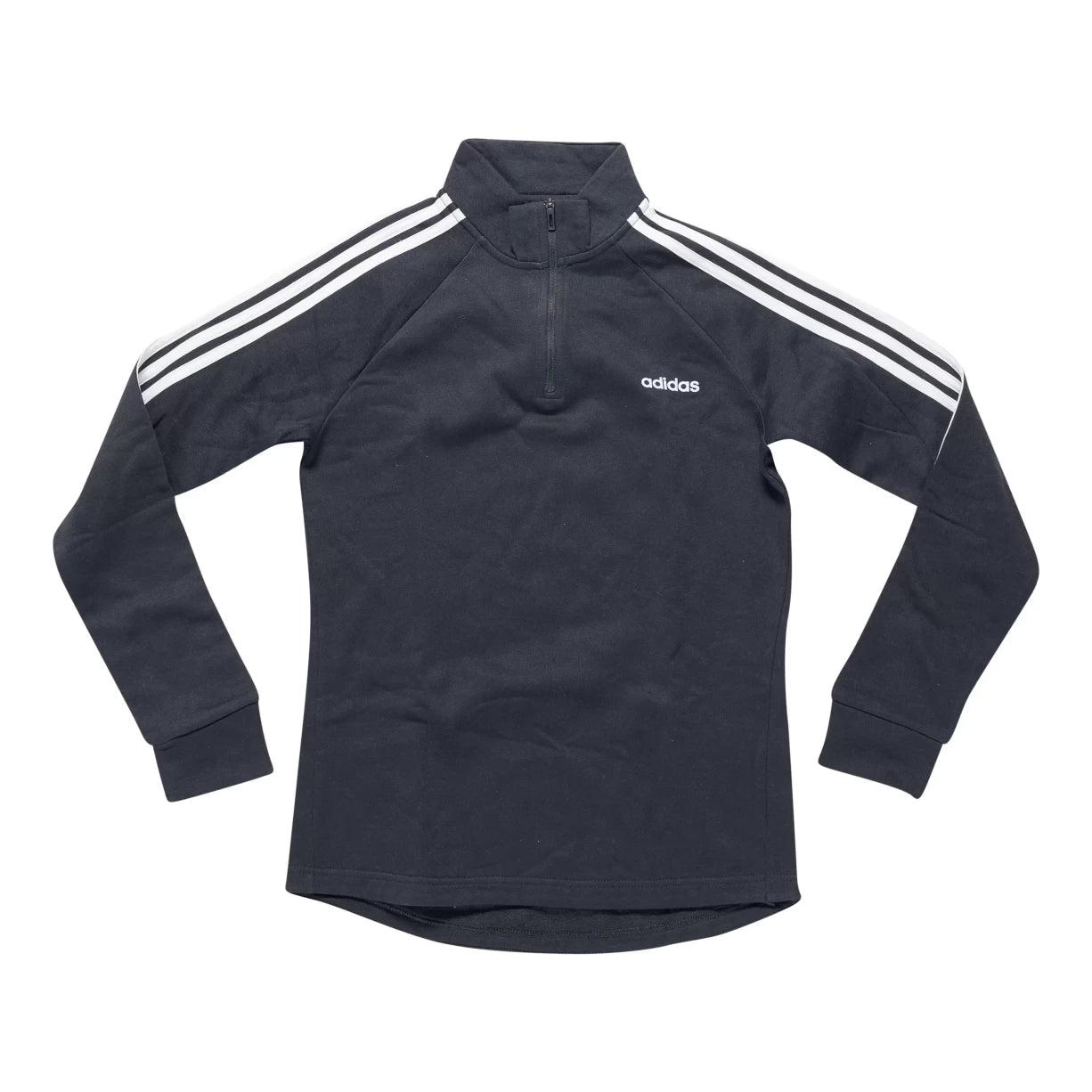 image of Adidas Essential 3-Stripe Quarter Zip Fleece Jacket - Women's
