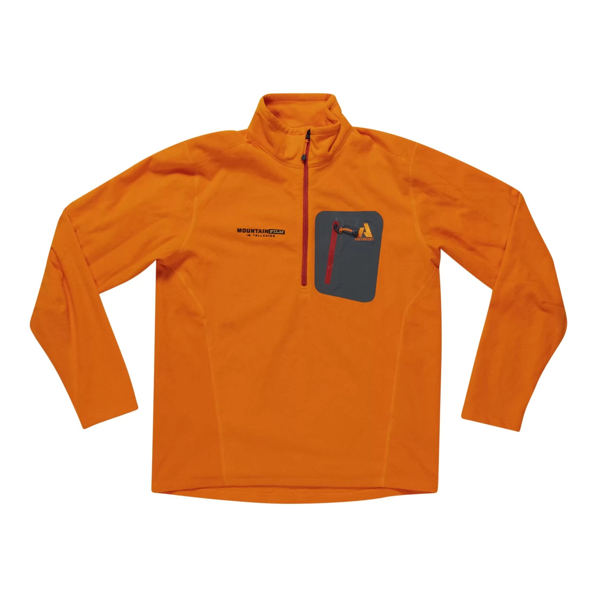 Eddie Bauer High Route Grid Fleece 1/2 Zip Mock Neck