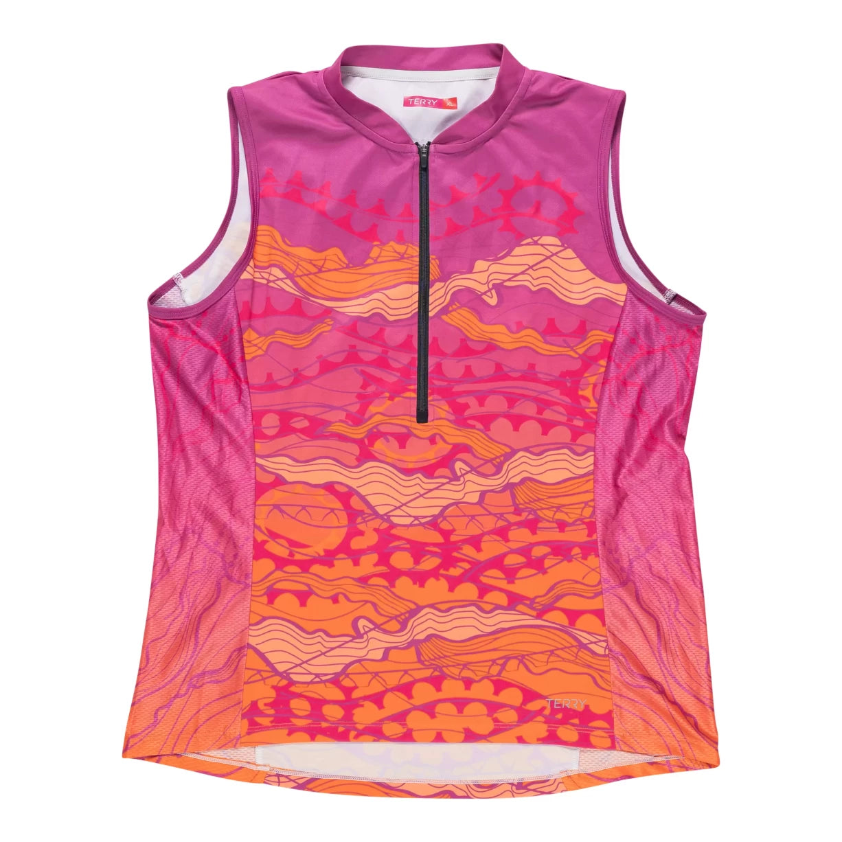 image of Terry Bicycles Breakaway Sleeveless Jersey Pink - Women's