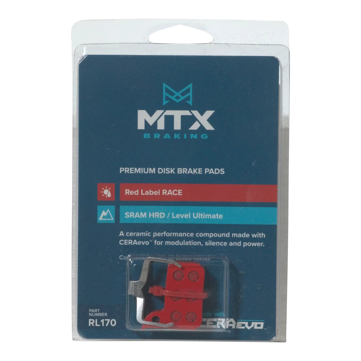 image of SRAM MTX Red Label RACE Brake Pads