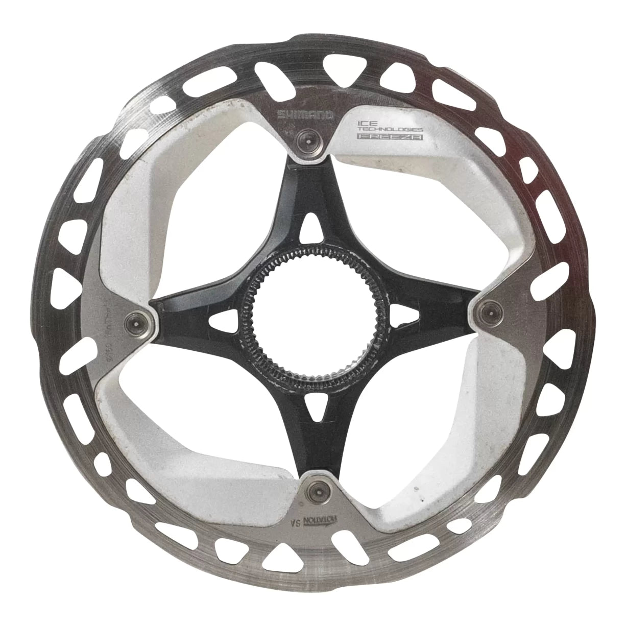 image of Shimano Deore XT RT-MT800-S Disc Brake Rotor with External Lockring, Center Lock
