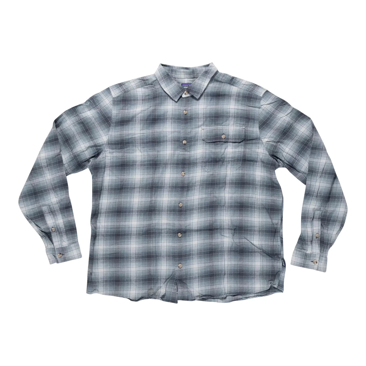 image of Patagonia Long Sleeve Cotton in Conversion Fjord Flannel Shirt - Men's