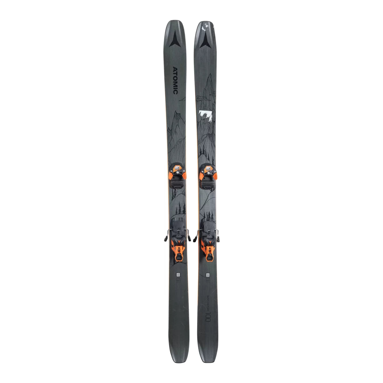 image of Atomic Bent Chetler 100 Skis w/ Atomic Warden 13 Bindings 2021 - 188cm