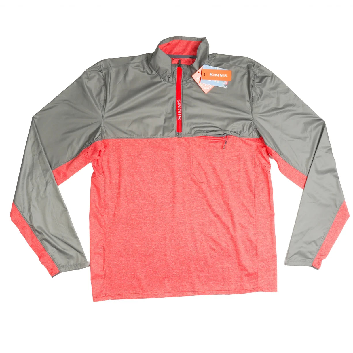 image of Simms SolarFlex Wind Half Zip Shirt