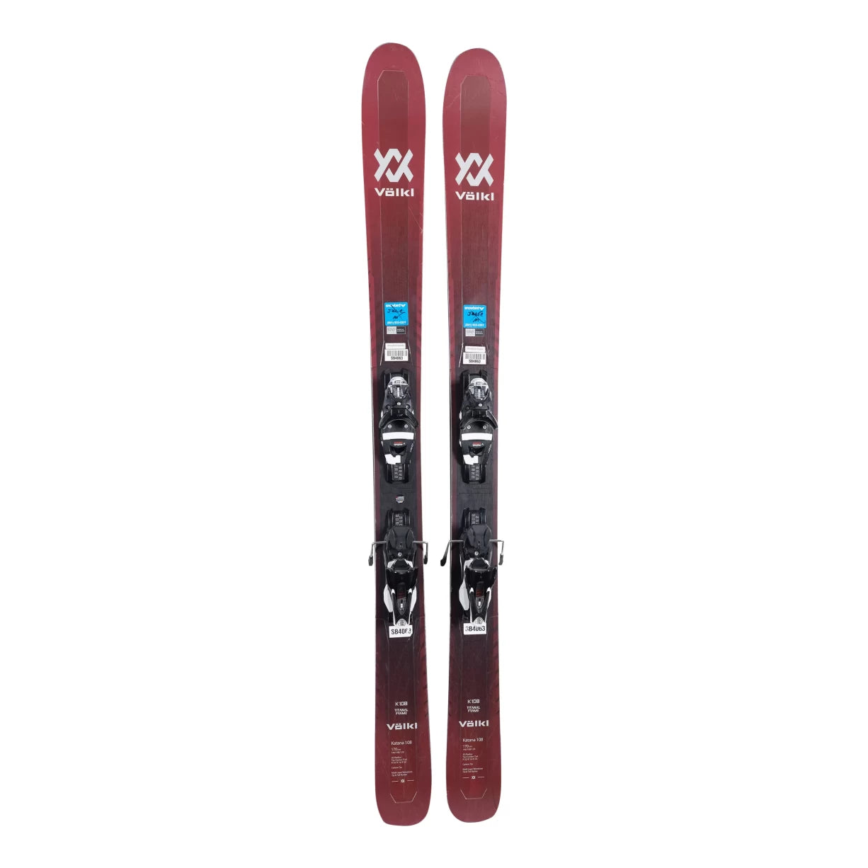 image of Volkl Katana 108 Skis w/ Look SPX12 GW Demo Bindings