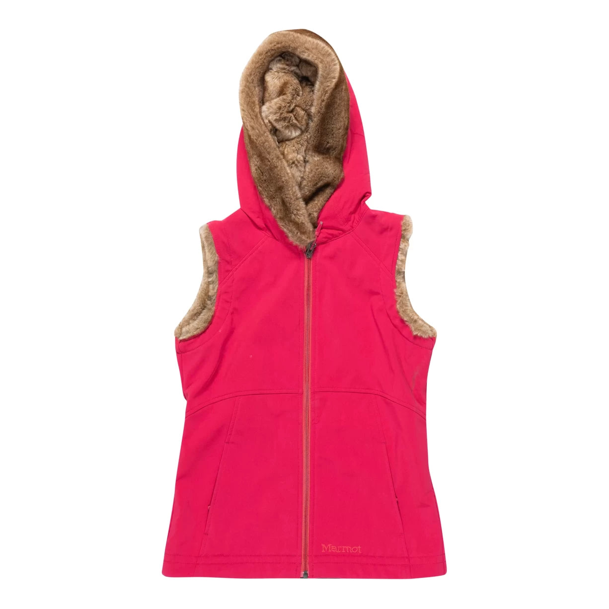 image of Marmot Fur-Lined Softshell Vest - Women's
