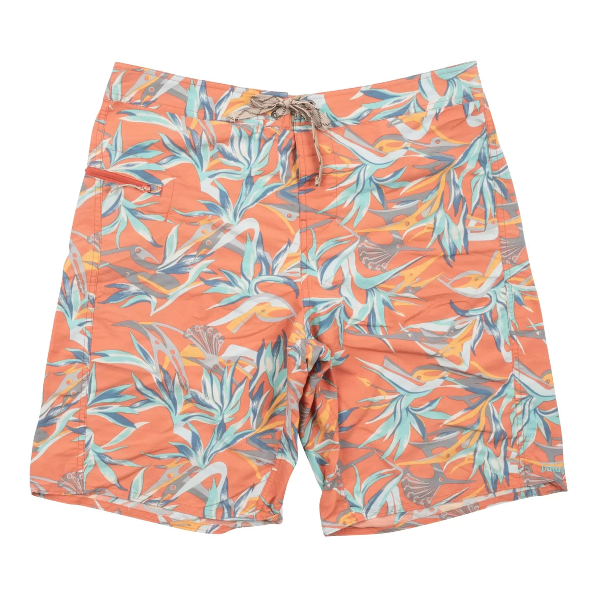 image of Patagonia Printed Wavefarer Board Shorts 21in. - Men's