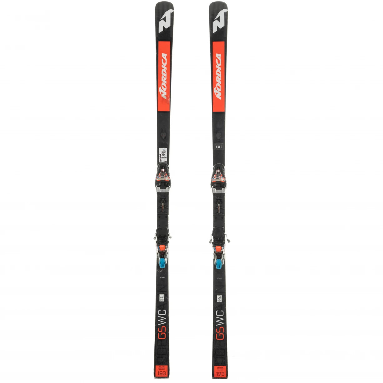 image of Nordica Dobermann FIS WC GS Skis w/ Marker Race X-Cell 16 Bindings - Men's
