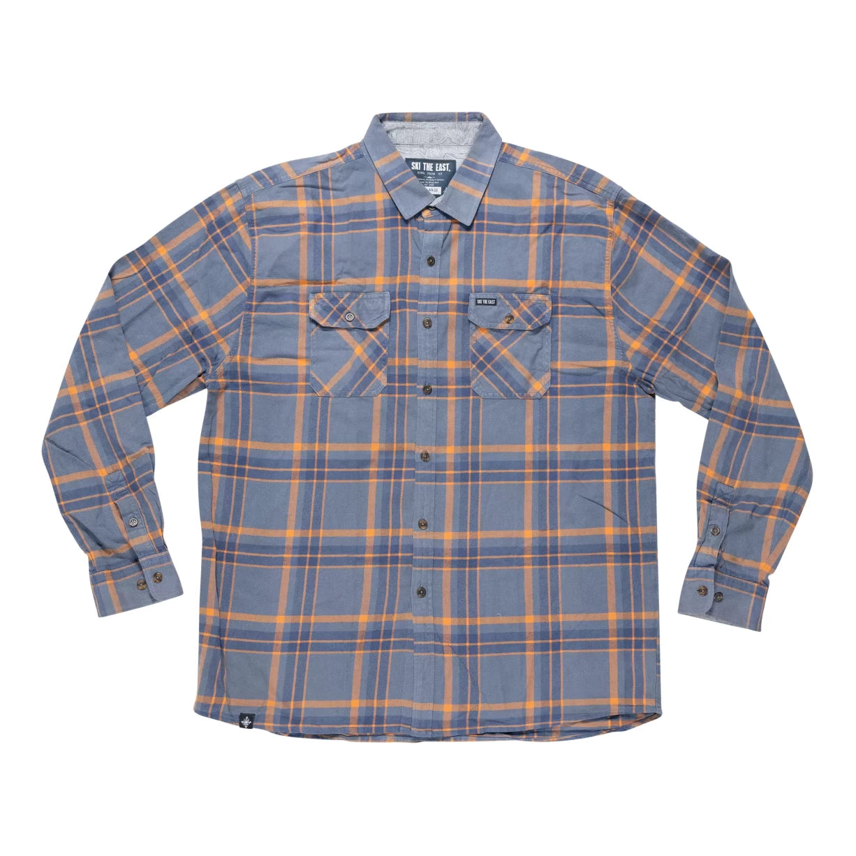 image of Ski the East Savage Long Sleeve Button Flannel - Men's