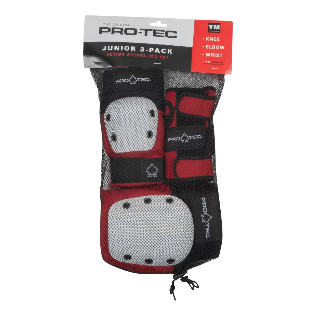 image of Pro-tec Street 3-Pack Pad Set - Kids'