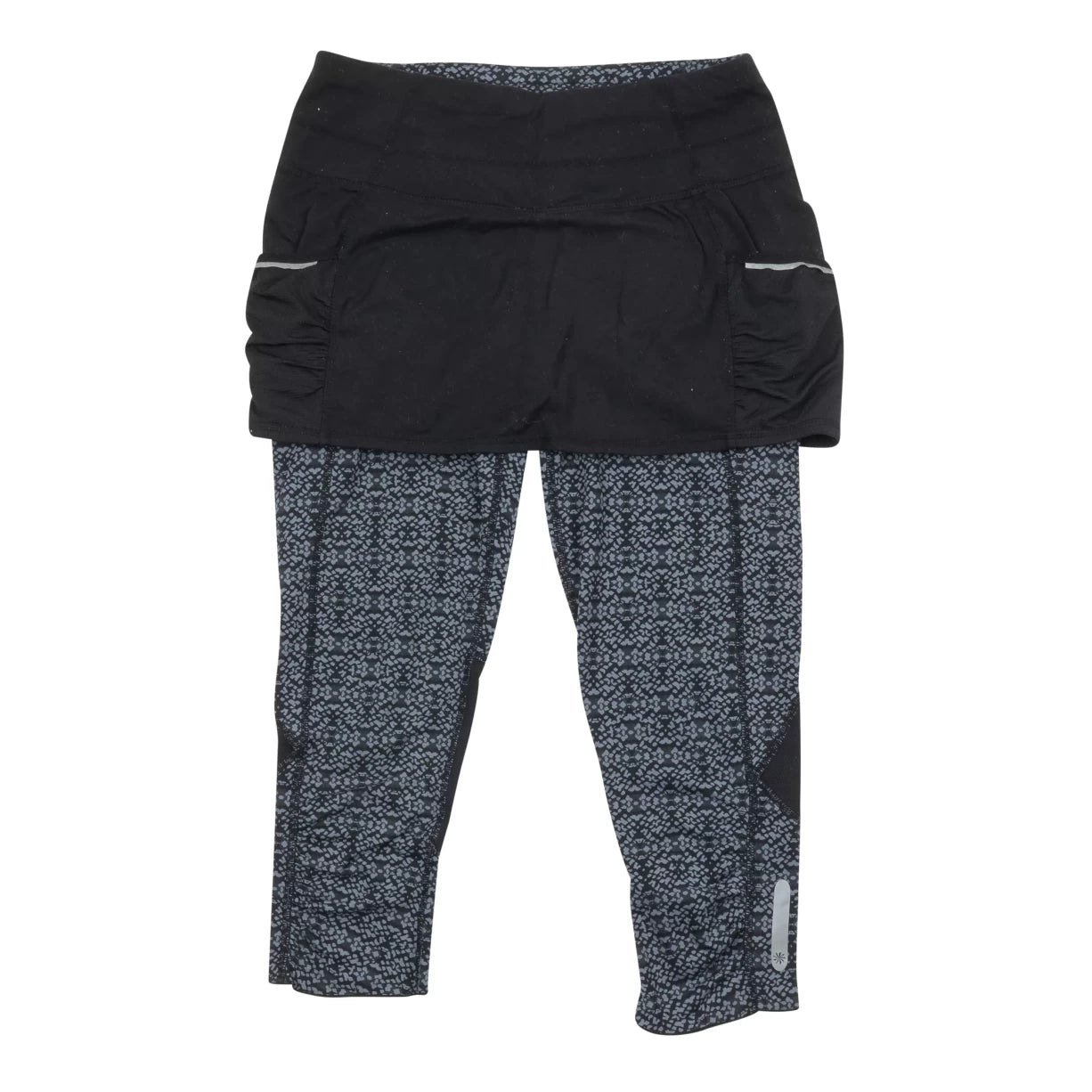 Athleta Be Free 2 in 1 Athletic Skirt Crop Leggings - Women's
