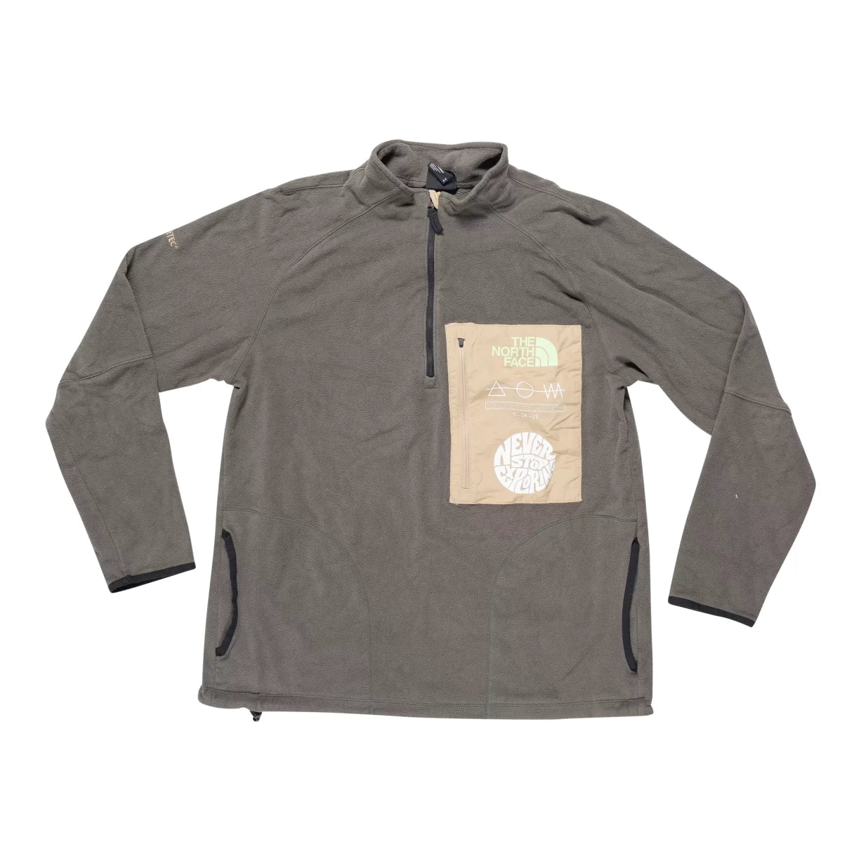 image of The North Face Trailwear Fantasy Ridge Half-Zip Fleece Pullover - Men's