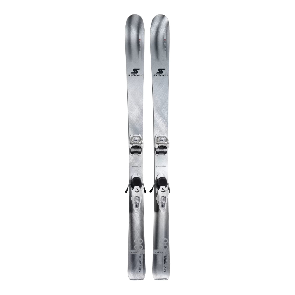 image of Stockli Stormrider 88 Skis w/ Marker Griffon 13 ID Ski Bindings 2025 - 166cm