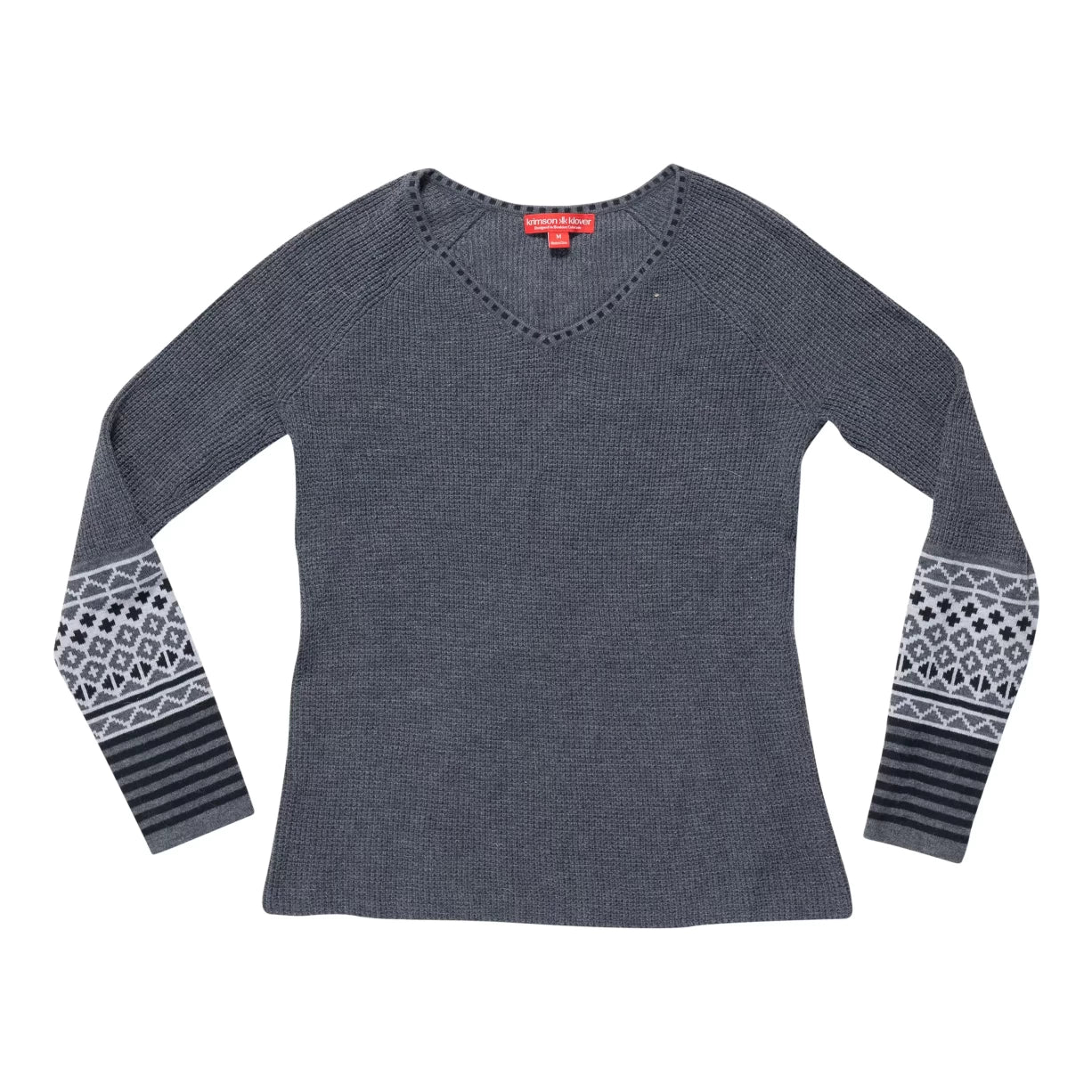 image of Krimson Klover V-Neck Sweater - Women's