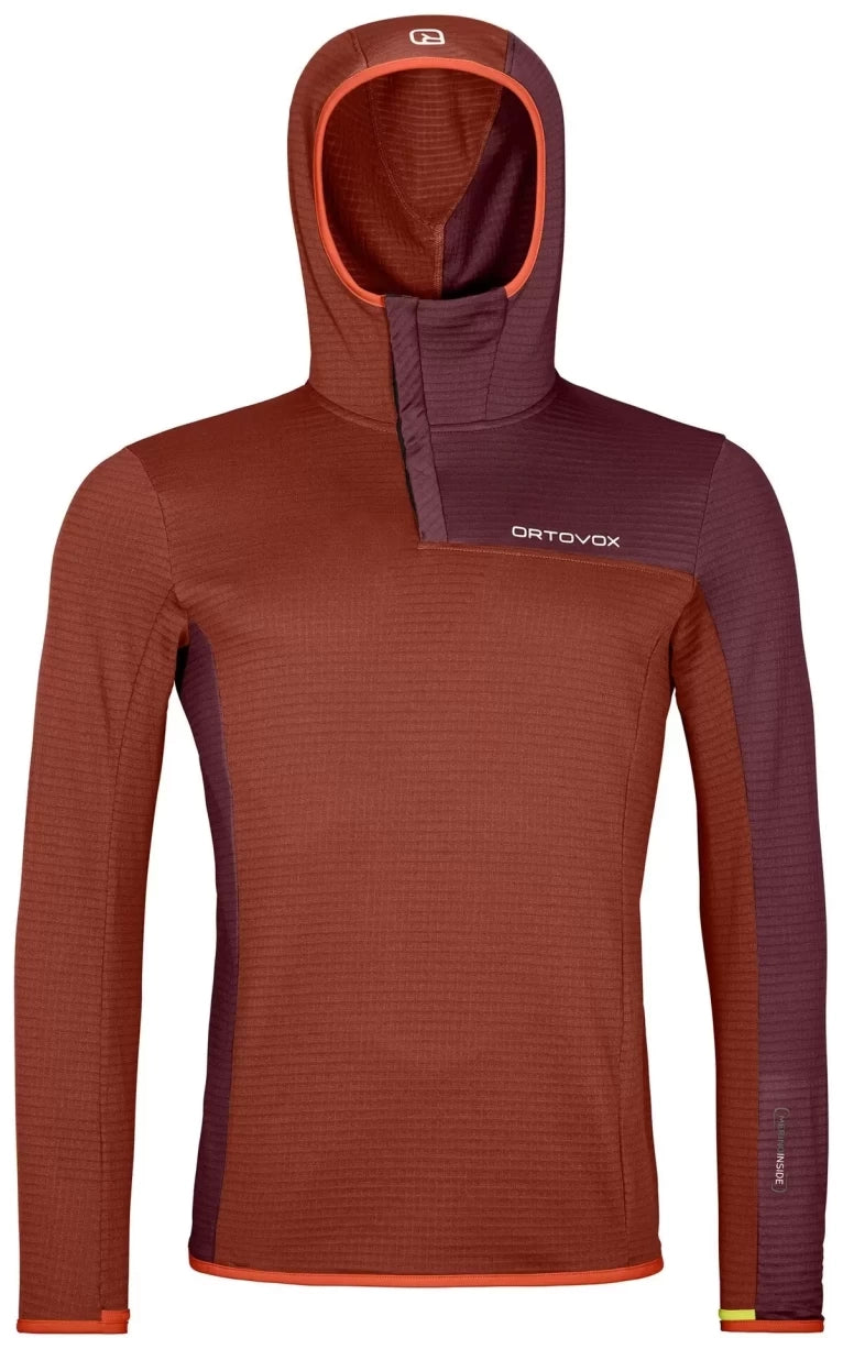 image of Ortovox Fleece Light Grid Zn Hoody - Men's