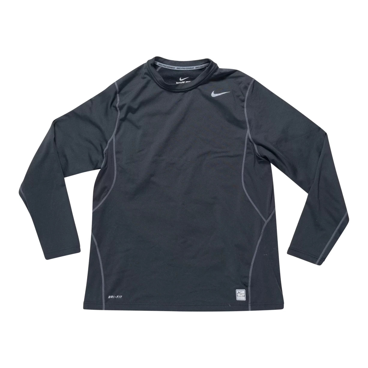image of Nike Pro Combat Fitted Dri-Fit Long Sleeve Shirt - Men's