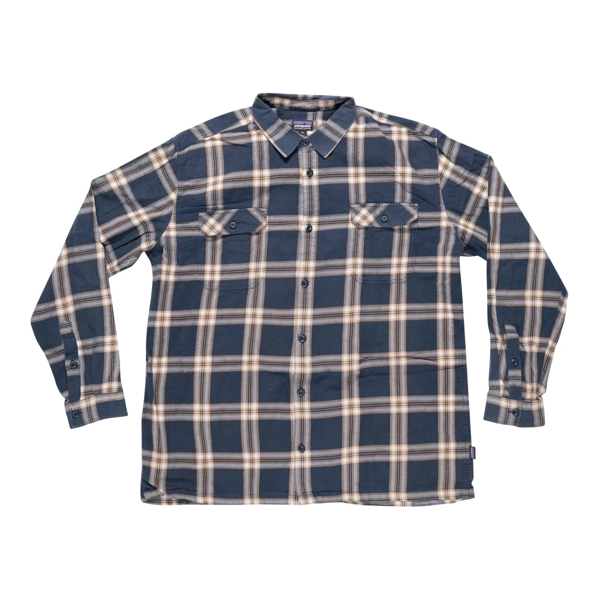 image of Patagonia Long Sleeve Organic Cotton Midweight Fjord Flannel Shirt - Men's
