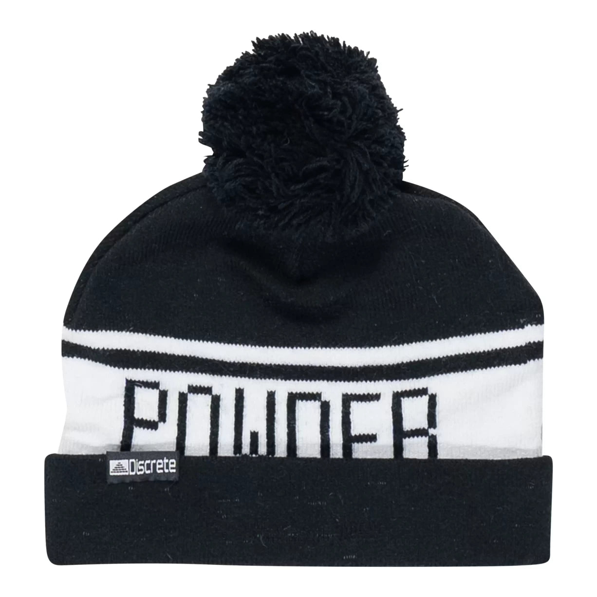 image of Discrete Powder Pom Beanie