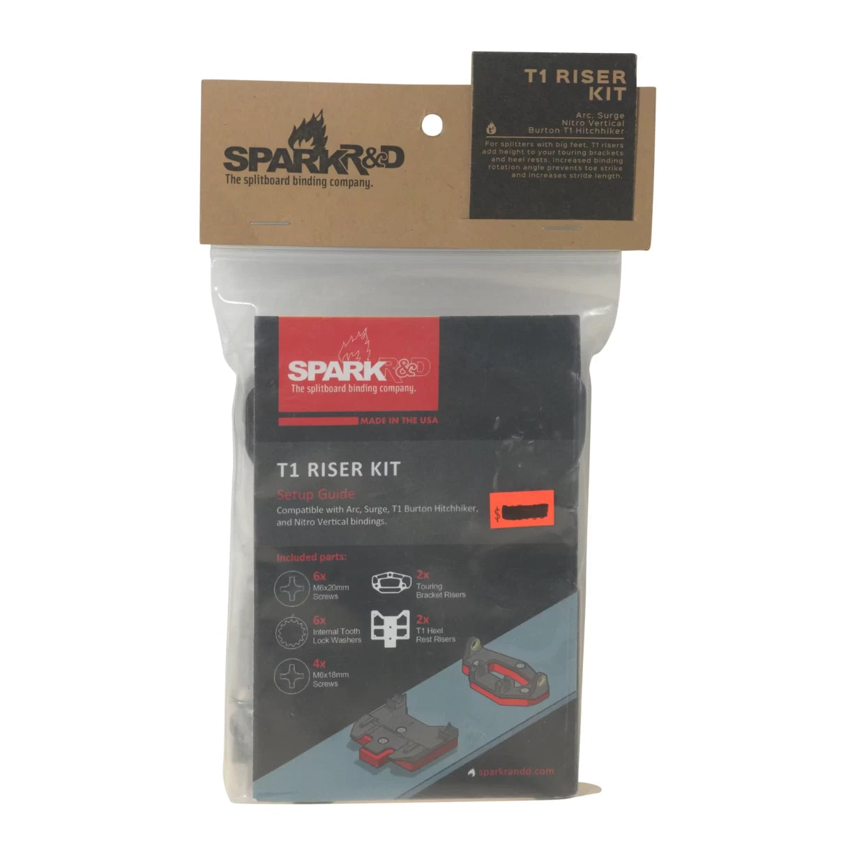 image of Spark R&D T1 Riser Kit