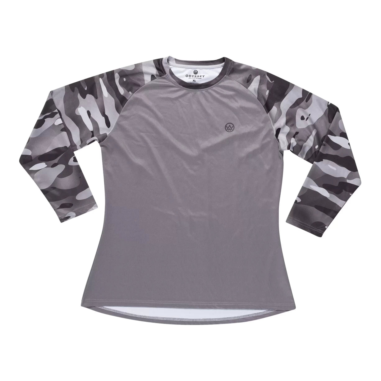 image of Odyssey Activewear Dark Camo Long Sleeve MTB Jersey - Men's