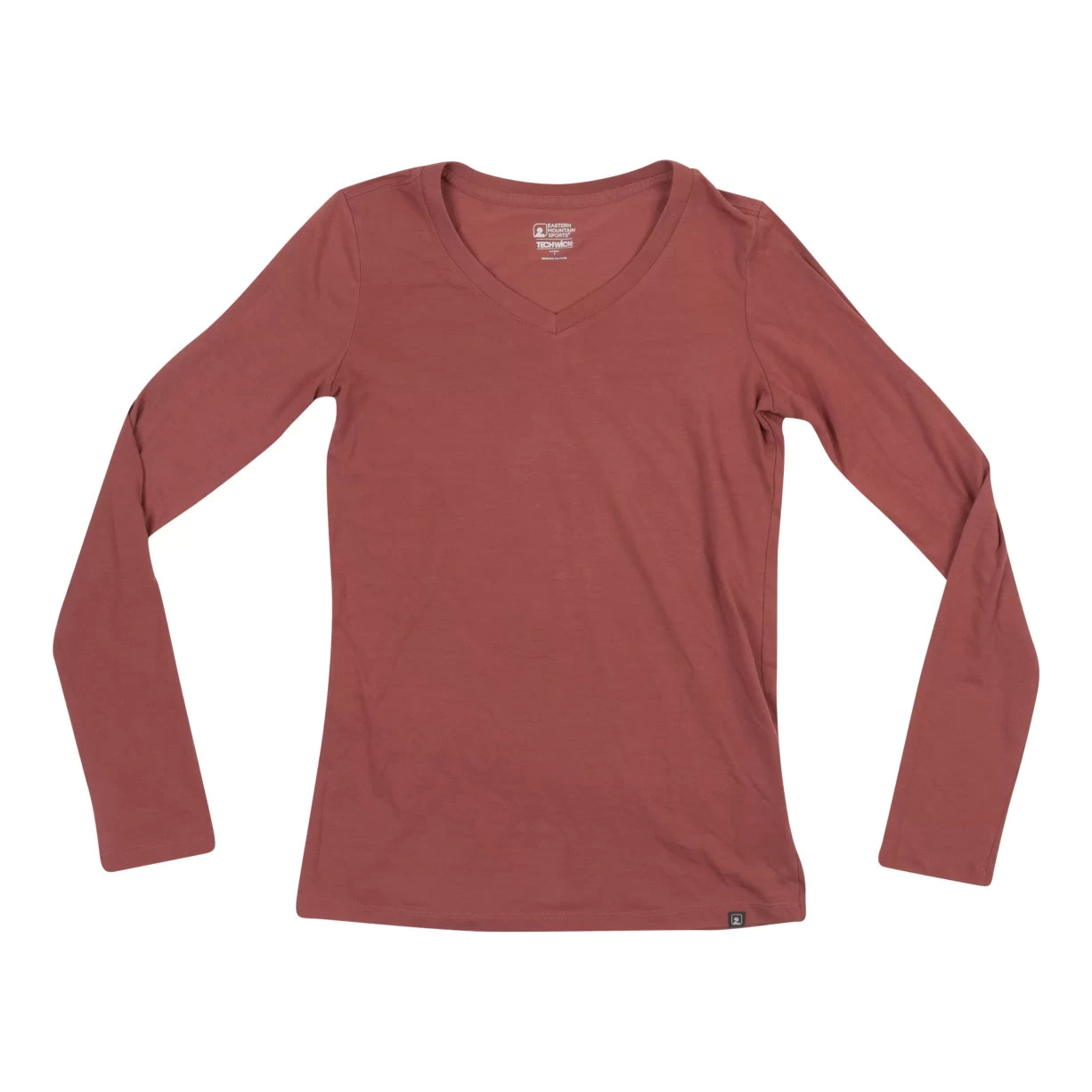 image of Eastern Mountain Sports Techwick Long-Sleeve  V-Neck Top - Women's