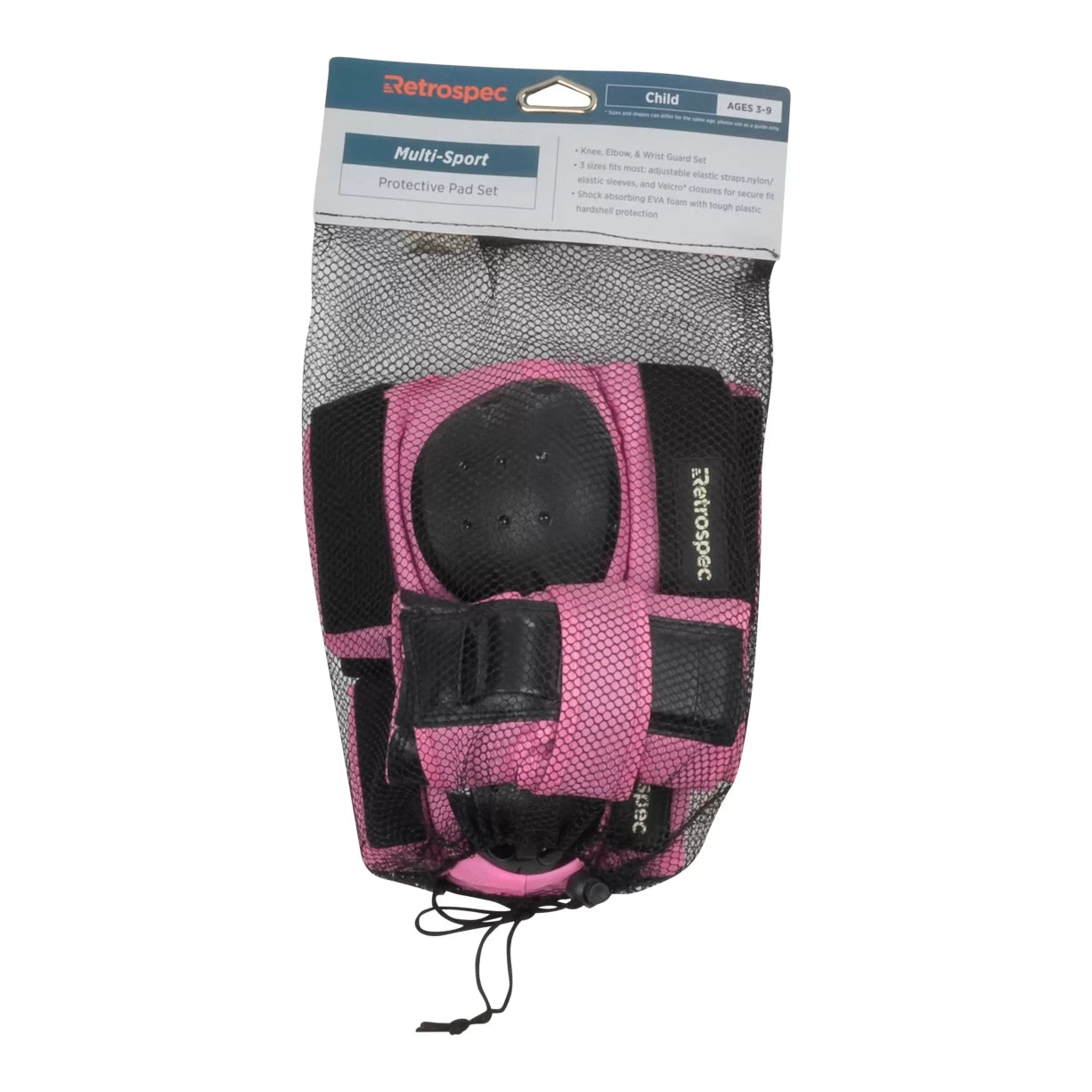 image of Retrospec Protect Knee and Elbow Pads w/ Wrist Guards - Kids'