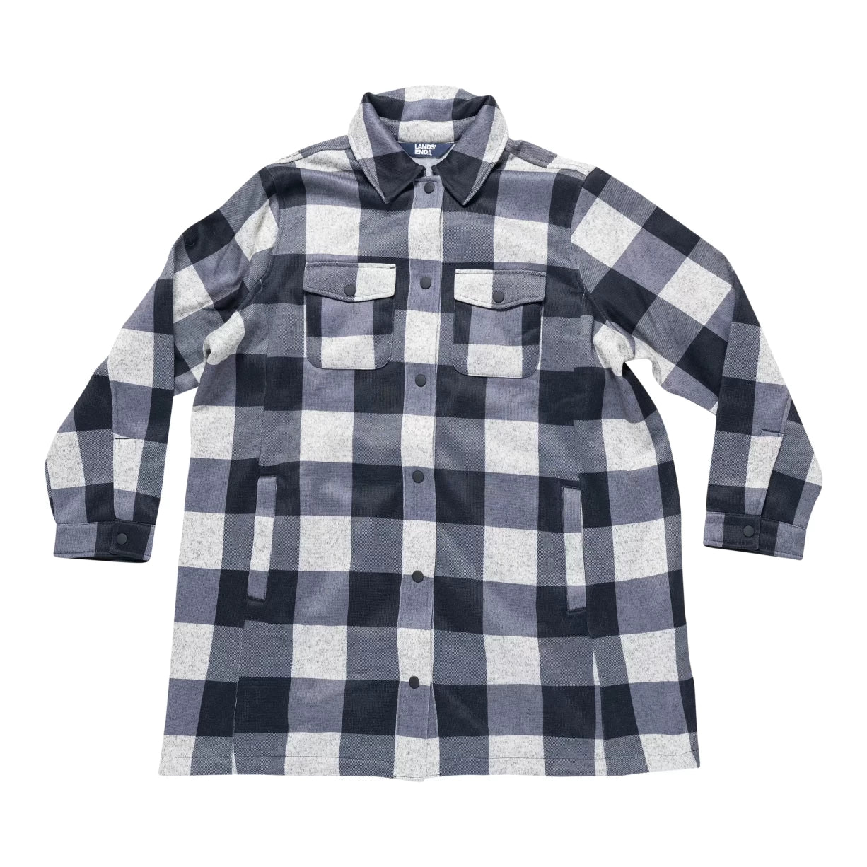 image of Lands End Lands End Super Brushed Jacket- Women's