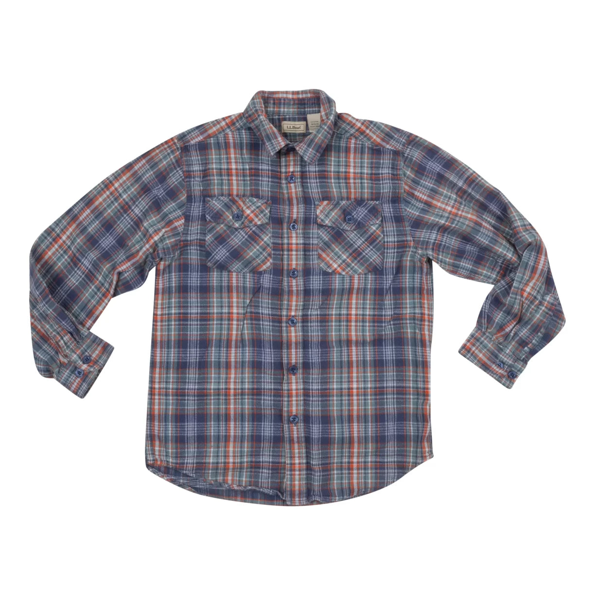 image of L.L.Bean Button Down Long Sleeve Flannel Shirt - Boys'