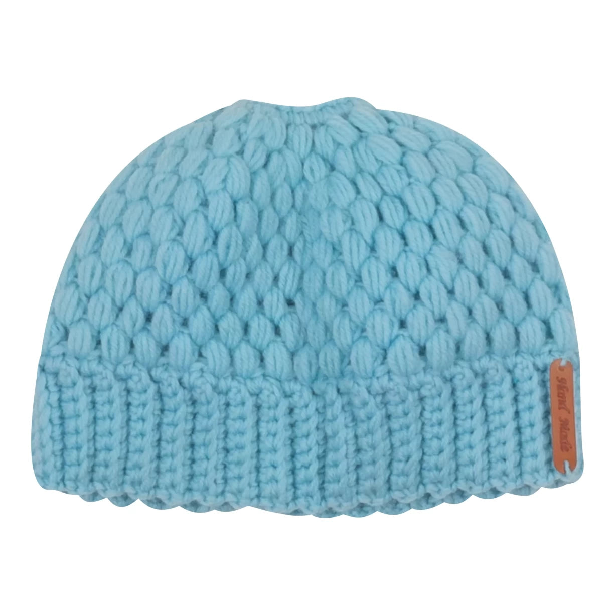 image of Alpacas of Montana Handmade Ponytail Hat