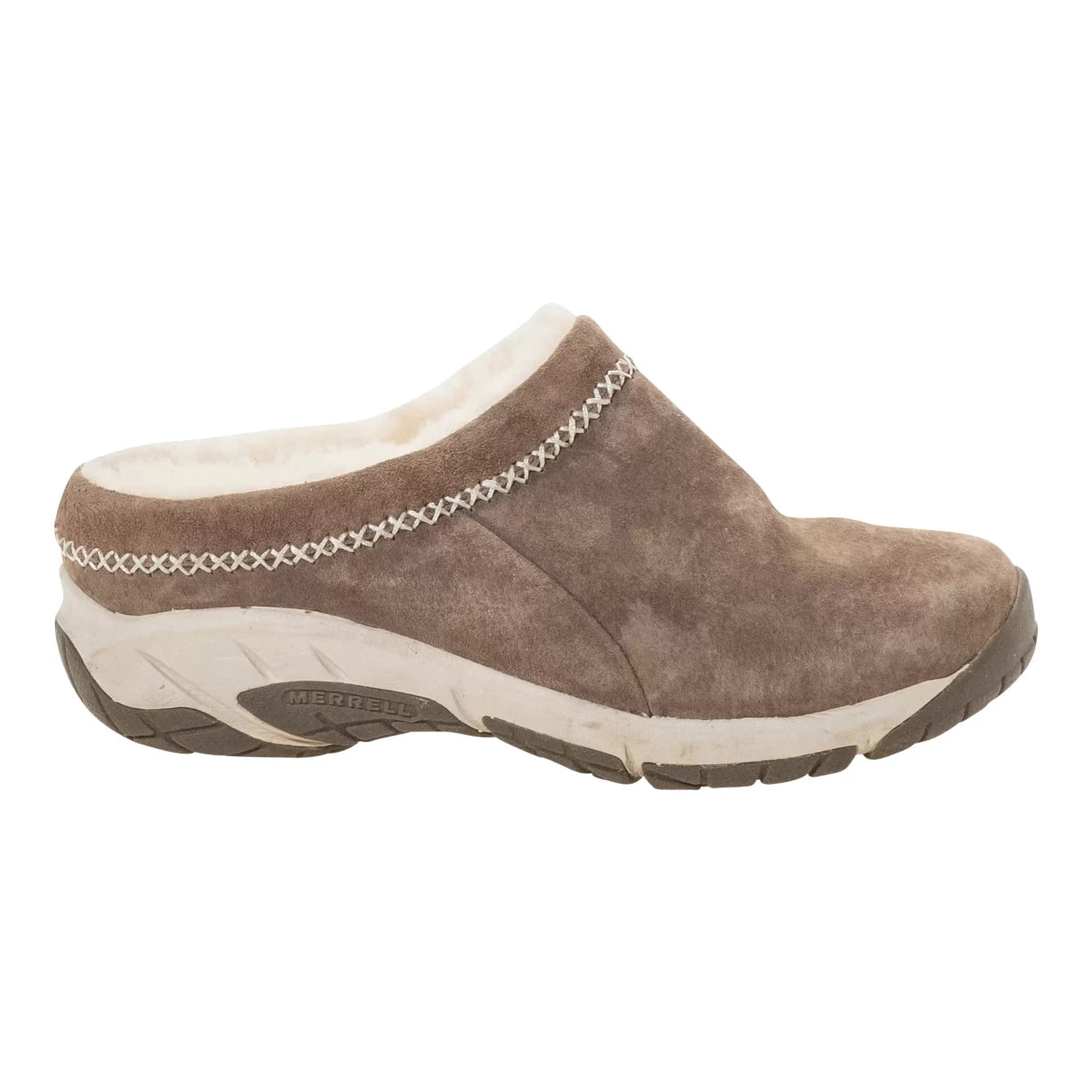 image of Merrell Encore Ice Stone Suede Shoes - Women's