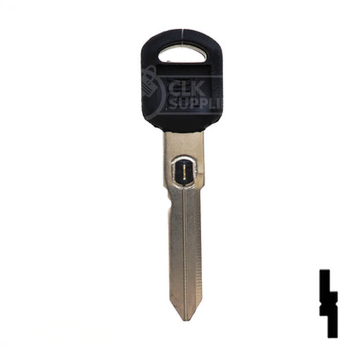 Pack of 4 NEW KABA ILCO 1043B-IL9 Key Blank, Pins 6, Lock Manufacturer:  Illinois Condition_New