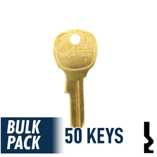 M1R, 1092R, M15 Master Padlock Key ( M1 Reverse )