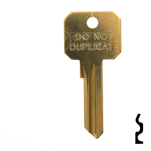 Weiser WR5 Brass Key Blanks - Box of 50 by Weiser