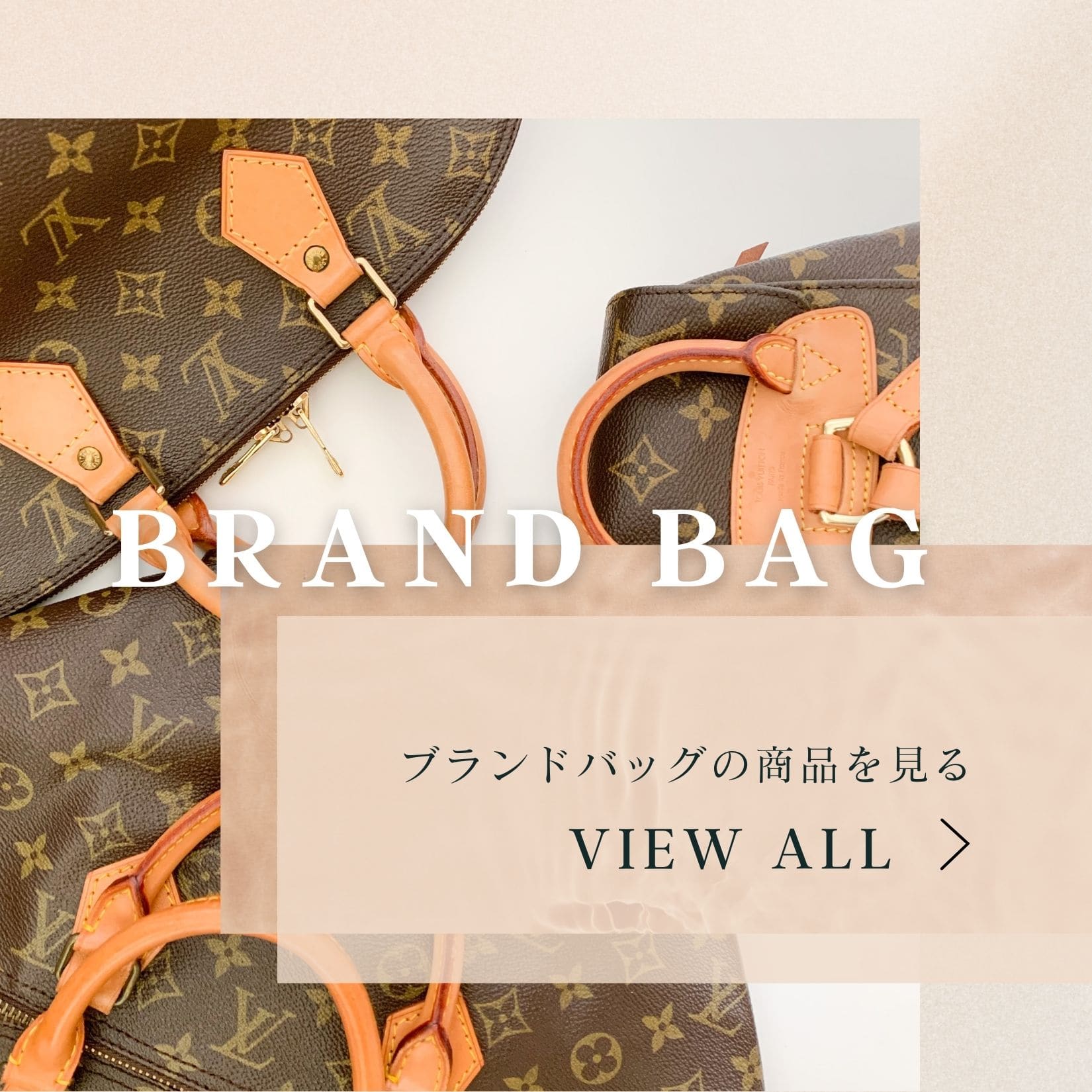 LOUIS VUITTON HERMES CHANEL GUCCI COACH BOTTEGA VENETA Cartierなどのブランドバッグ一覧