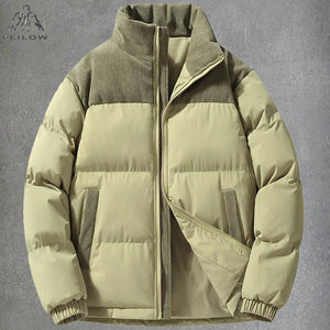 Winter Jacket Men Parkas Thick Warm Cotton - WearGent