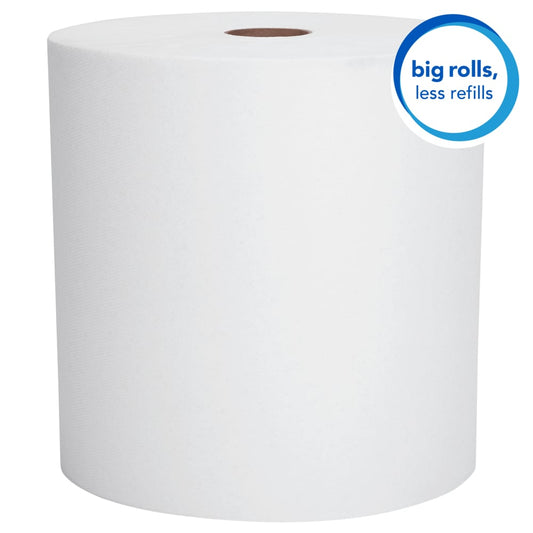 Scott® Essential Universal High Capacity Hard Roll Towel, White, 950', 6 Rolls, 02000