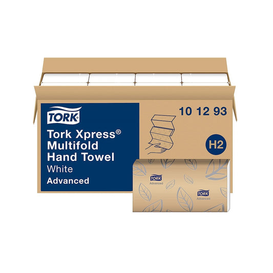 Tork® Advanced Xpress® Multifold Paper Hand Towel, 2-Ply, 9.125" x 9.5", 101293