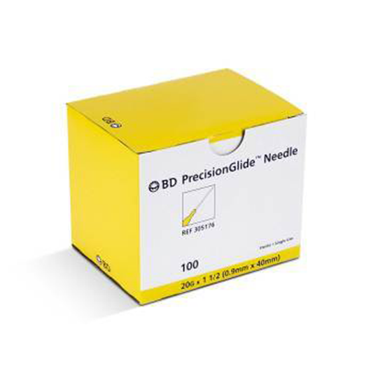 20G x 1 ½" BD PRECISIONGLIDE™ NEEDLE - 305176