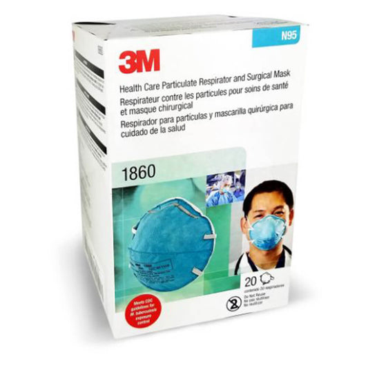 3M PARTICULATE HEALTHCARE RESPIRATOR 1860, N95