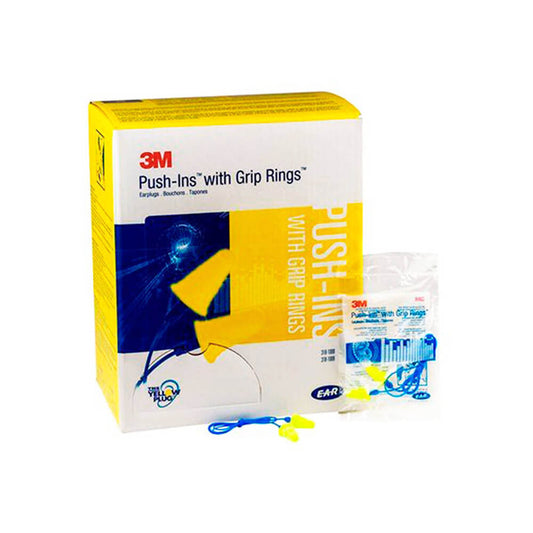 3M E-A-R Push-Ins Earplugs 318-4001