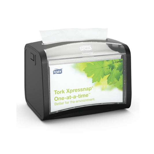 Tork Xpressnap Tabletop Napkin Dispenser, Plastic, 14.99 x 20.07 x 15.49 cm,6232000