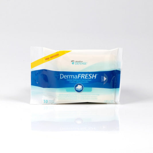 DermaFresh - Flushable Bathing and Cleansing Wipes