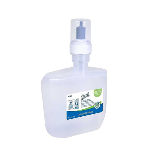 Kleenex® Kimberly Clark 1.2L, Luxury Foam Fragrance and Dye Dree Skin Cleanser, White, 2 Pack, 91591