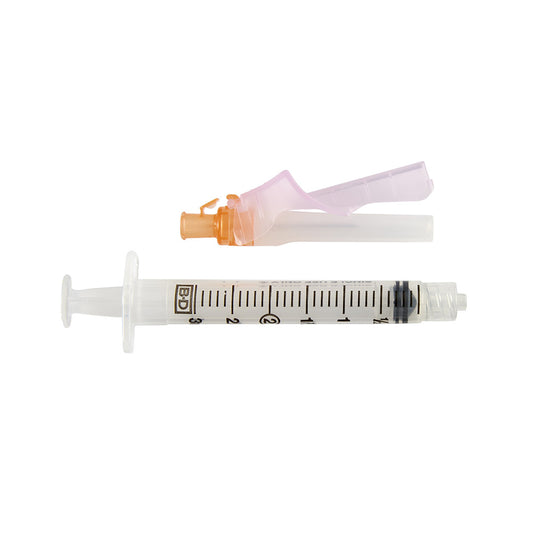 BD ECLIPSE™ Needle 25G x 1" with Detachable 3mL BD LUER-LOK™ Syringe - 305787