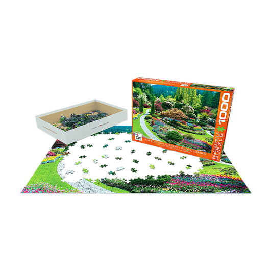 The Butchart Gardens Sunken Garden Puzzle