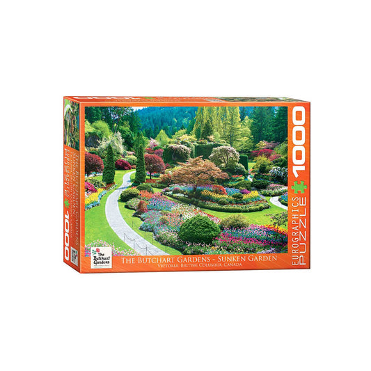 The Butchart Gardens Sunken Garden Puzzle