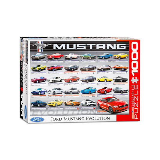Ford Mustang Evolution Puzzle
