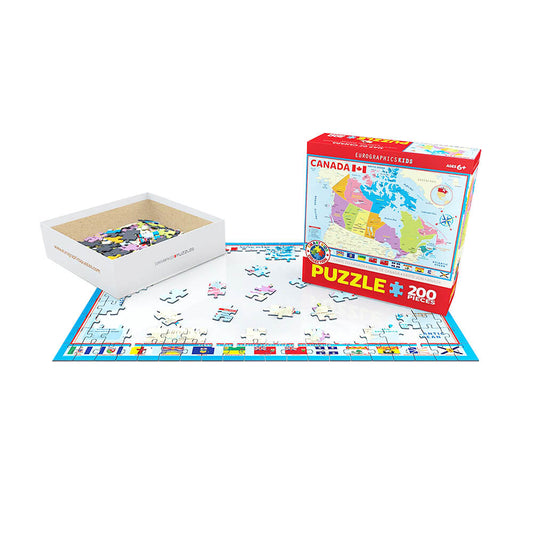 Map Of Canada Puzzle