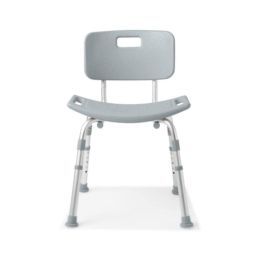 Medline Knockdown Shower Chair With Back