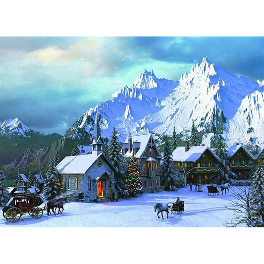 Rocky Mountain Christmas Puzzle